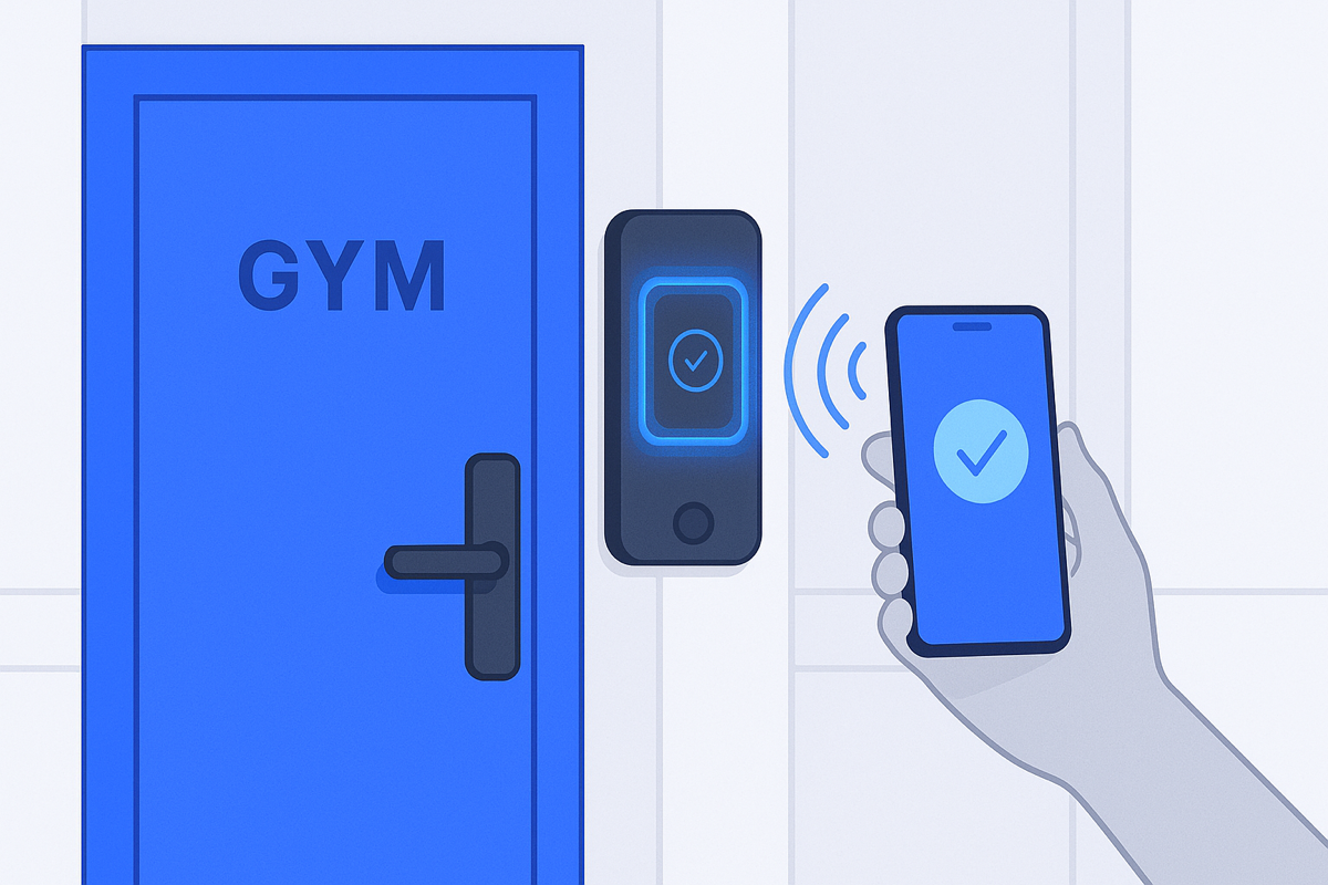 24/7 Gym Door Access Control